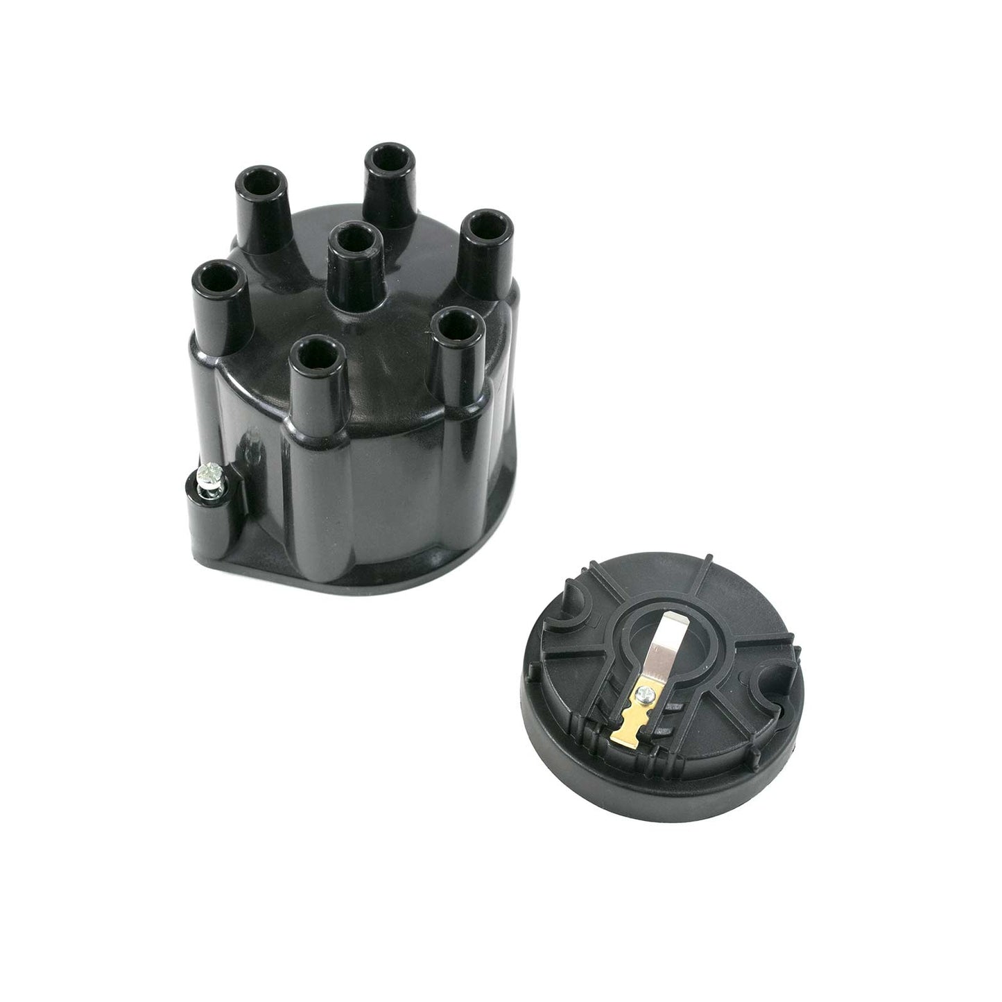 TSP_Pro_Series_Distributor_V6_Female_Cap_Rotor_Kit_Black_JM6976