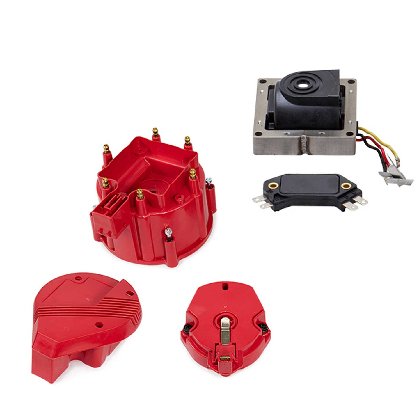 TSP_V6_HEI_Distributor_Super_Cap_Tune-Up_Kit_Red_JM6993