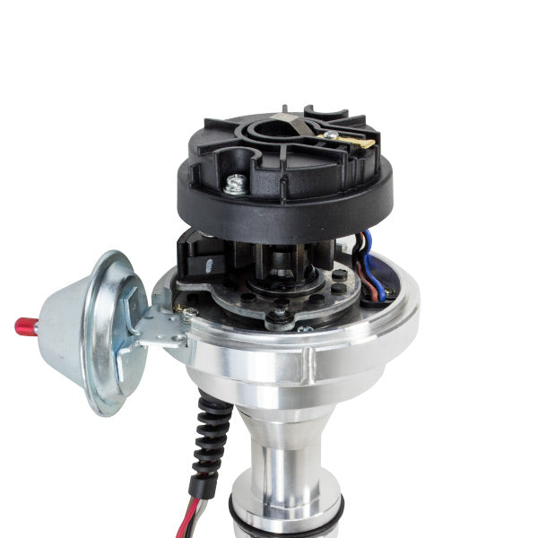 TSP_Pro_Series_Ready_To_Run_Distributor_Ford_FE_V8_Black_Rotor_Angle_JM7708