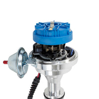 TSP_Pro_Series_Ready_To_Run_Distributor_Ford_FE_V8_Blue_Rotor_Angle_JM7708