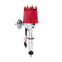 TSP_Pro_Series_Ready_To_Run_Distributor_Ford_FE_V8_Red_JM7708