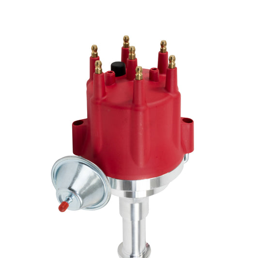 AMC/Jeep 232-258 L6 Pro Series Ready to Run Distributor - Red