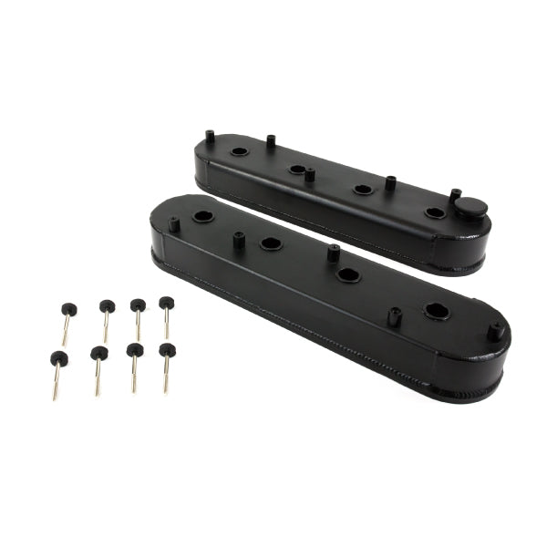 TSP_Fabricated_Valve_Covers_LS_V8_Coil_Mounts_Black_JM8081-6