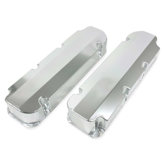 Ford Big Block Short Bolt Fabricated Aluminum Valve Covers without Breather Holes