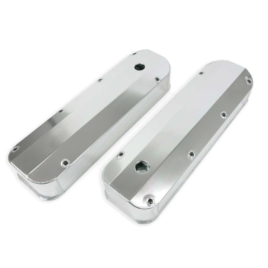 Ford Big Block Long Bolt Fabricated Aluminum Valve Covers with Breather Holes