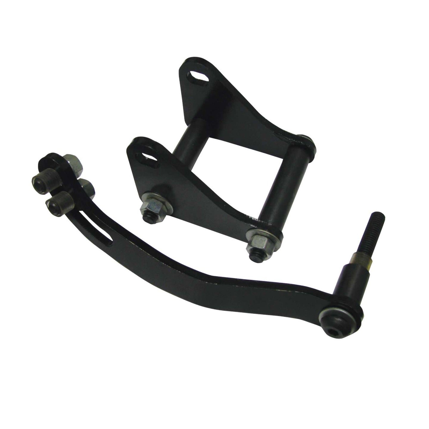 TSP_Chevy_Small_Block_Steel_Power_Steering_Bracket_Black_Angle_SP3129