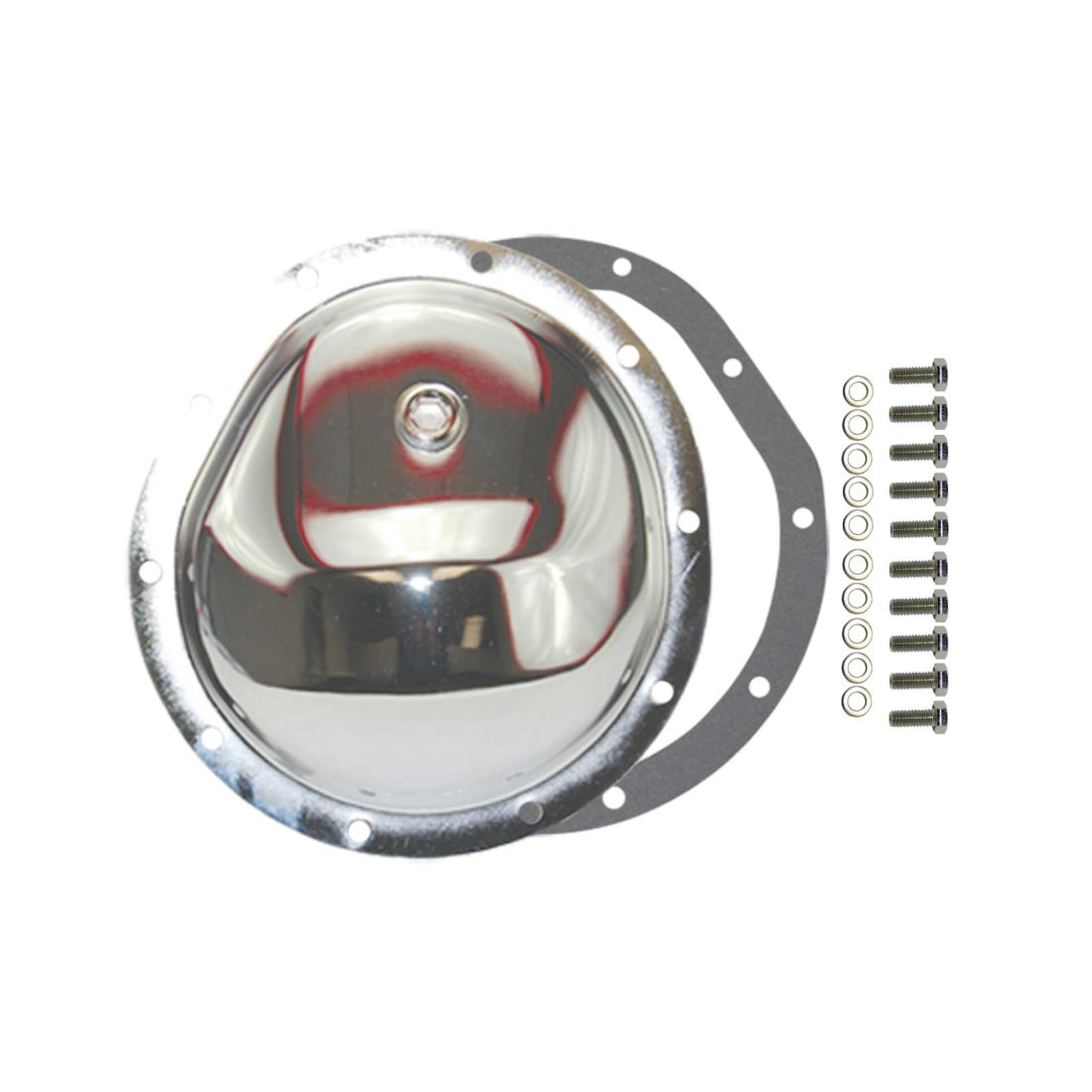 GM 8.5" 10-Bolt Chrome Steel Front Differential Cover