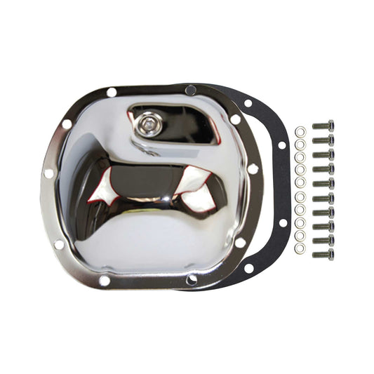 Jeep Dana 30 10-Bolt Chrome Steel Front Differential Cover