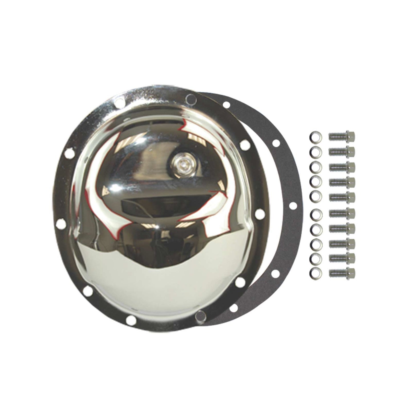 Jeep Dana 35 10-Bolt Chrome Steel Differential Cover