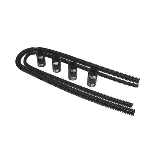 TSP_Flexible_Heater_Hose_With_Caps_44-Inch_Black_Stainless_Steel_SP6455