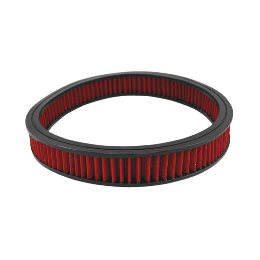 TSP_14x2_Round_Air_Filter_Element_Red_Washable_Synthetic_SP7142