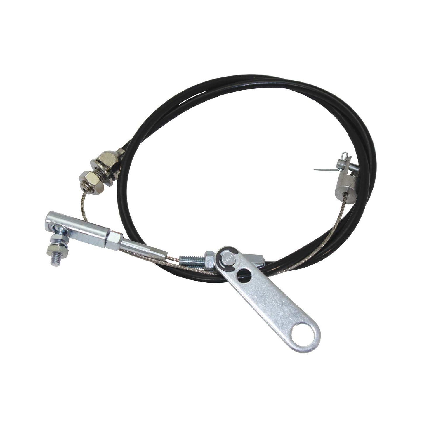 TSP_Universal_24_Braided_Stainless_Steel_Throttle_Cable_With_Black_Plastic_Jacket_SP7207