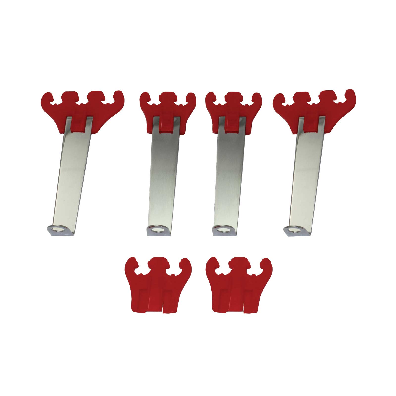 Plastic Straight Up Wire Separators - Red – Top Street Performance