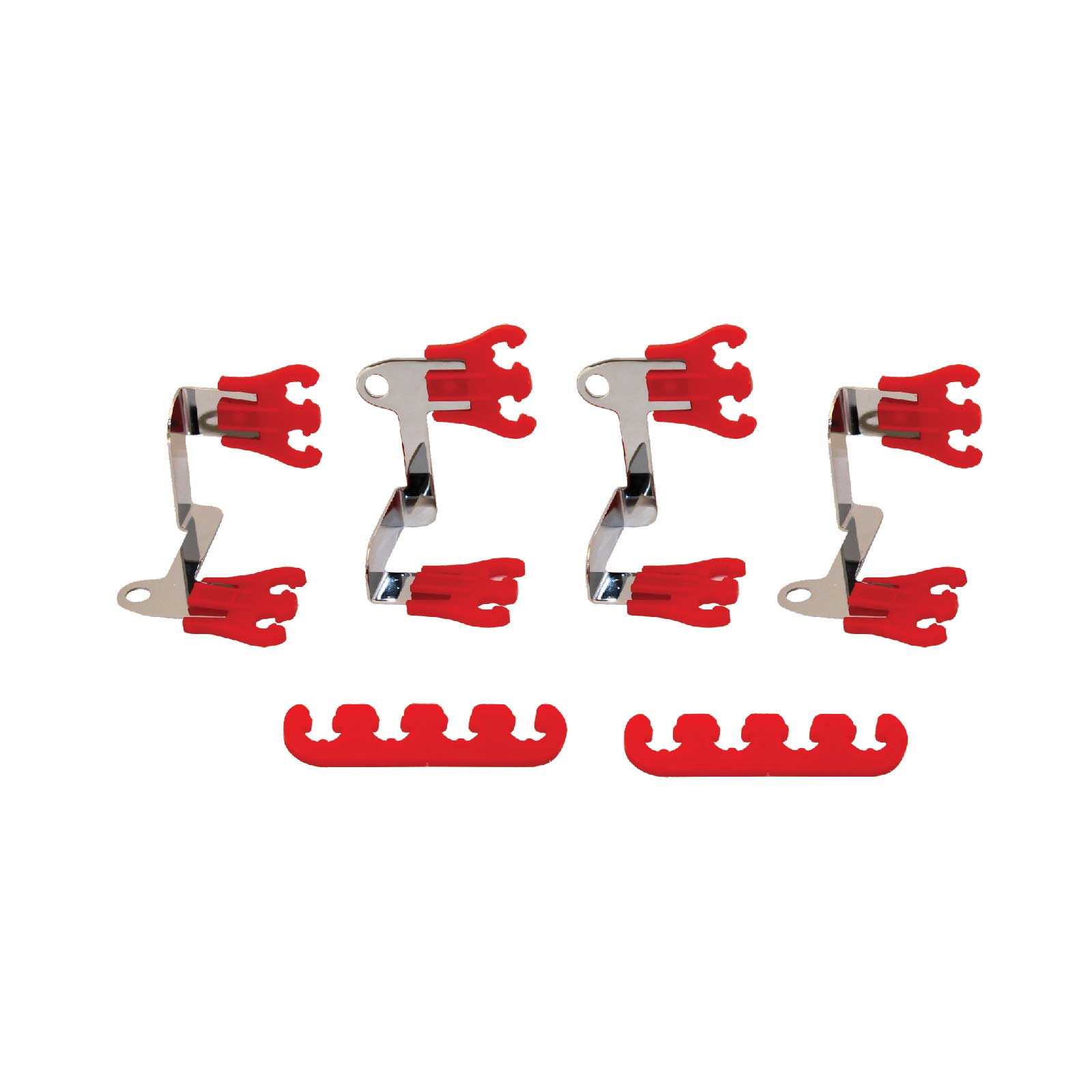 Plastic Angled Wire Separators - Red – Top Street Performance