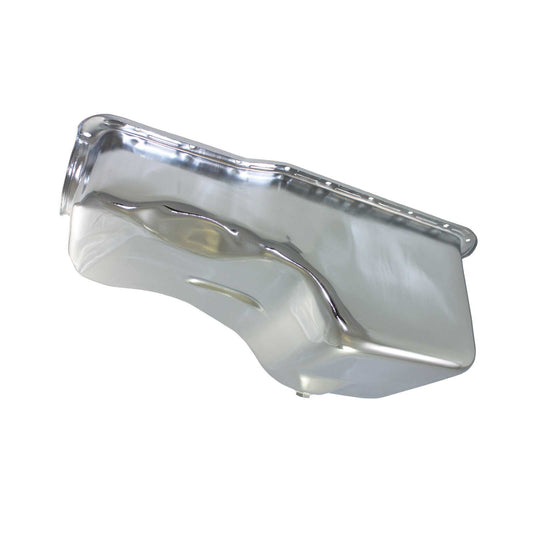 TSP_Ford_Small_Block_V8_260-302_Front_Sump_Oil_Pan_Chrome_Steel_SP7445