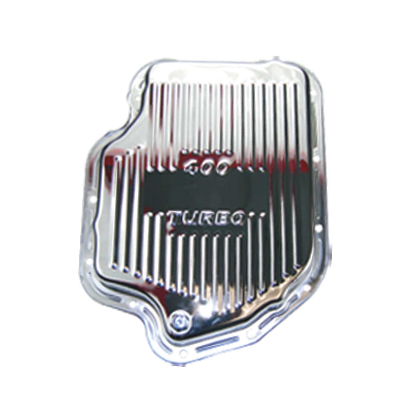 TSP_GM_Turbo_400_Transmission_Pan_Raised_Finned_Chrome_Steel_SP7493