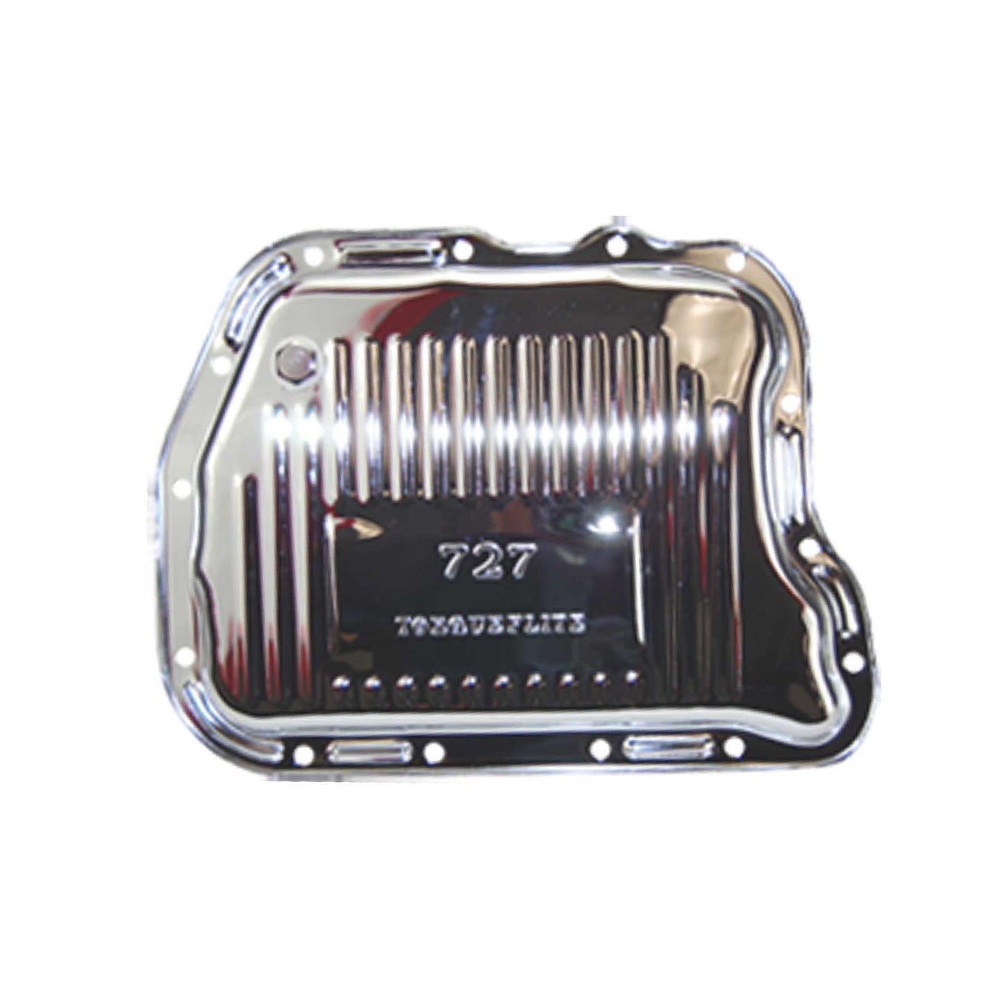 TSP_Chrysler_TorqueFlite_727_Raised_Finned_High_Capacity_Transmission_Pan_Chrome_Steel_SP7598D