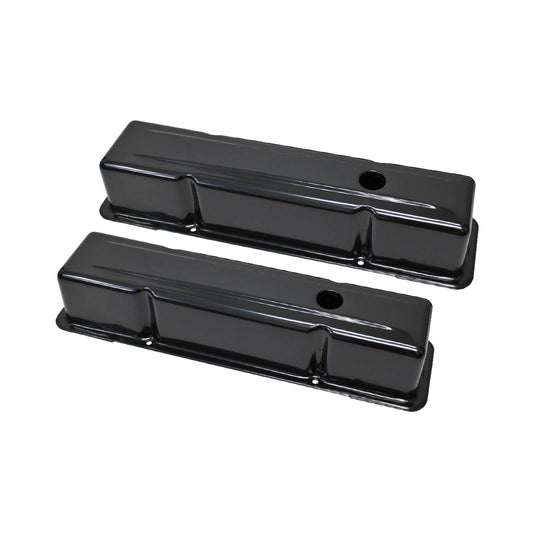 Chevy Small Block Perimeter-Bolt Tall Steel Valve Covers