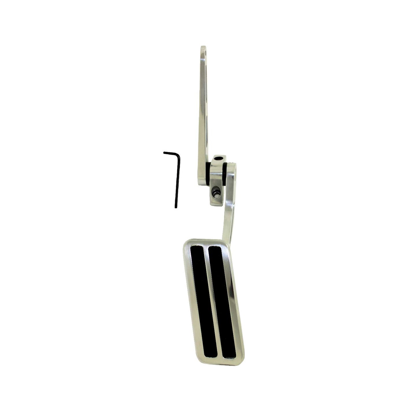 TSP_1.75x4-5-8_Firewall_Mounted_Gas_Pedal_Polished_Aluminum_SP8208