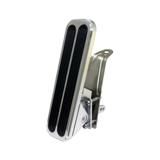 TSP_2x7_Floor_Mounted_Gas_Pedal_Polished_Aluminum_SP8234