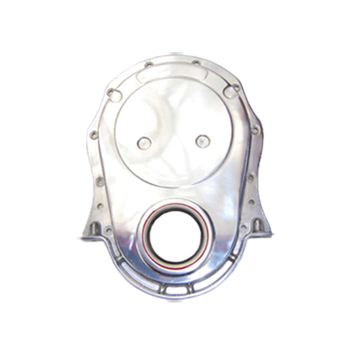 TSP_Chevy_Big_Block_Long_Water_Pump_Timing_Chain_Cover_Polished_Aluminum_With_Seal_SP8422