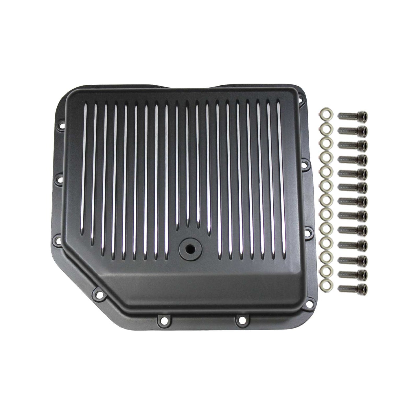 GM Turbo 350 Finned Aluminum Transmission Pan