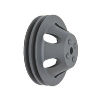 TSP_Chevy_Big_Block_Short_Water_Pump_2-Groove_V-Belt_Pulley_Black_Aluminum_SP8842