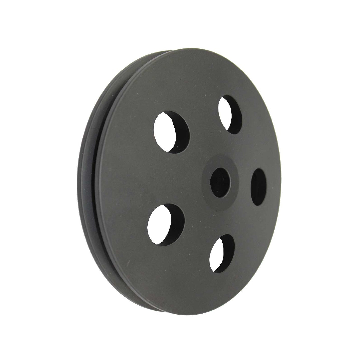 TSP_3-8_Single-Groove_V-Belt_GM_Saginaw_Power_Steering_Pulley_Black_Aluminum_SP8848