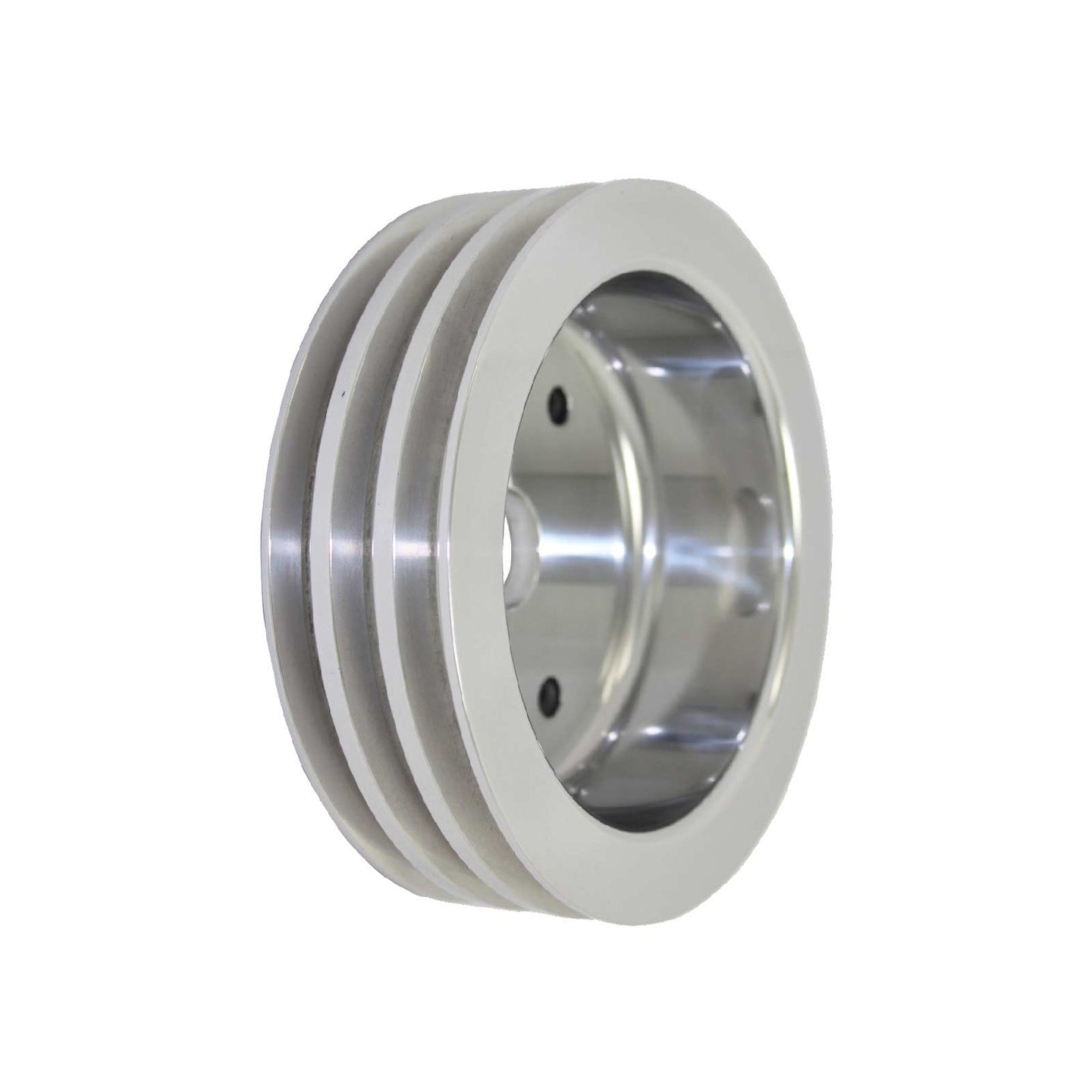 TSP_Chevy_Big_Block_Short_Water_Pump_3-Groove_V-Belt_Pulley_Natural_Aluminum_SP8849