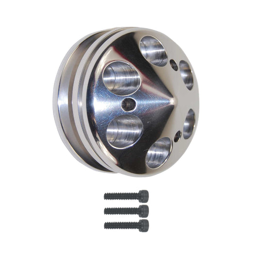 TSP_Single-Groove_Alternator_Pulley_Natural_Aluminum_SP8866