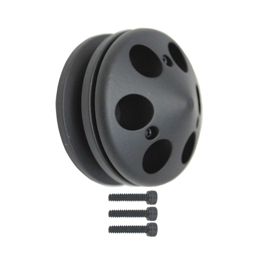 Single-Groove Aluminum Alternator Pulley with Nose Cone Cover