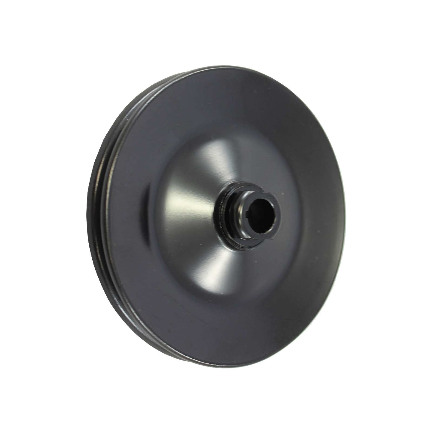 TSP_GM_Saginaw_Power_Steering_Single-Groove_V-Belt_Pulley_Black_Steel_SP8948