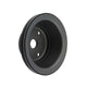 TSP_Chevy_Small_Block_Long_Water_Pump_Single-Groove_V-Belt_Crankshaft_Pulley_Black_Steel_SP8955