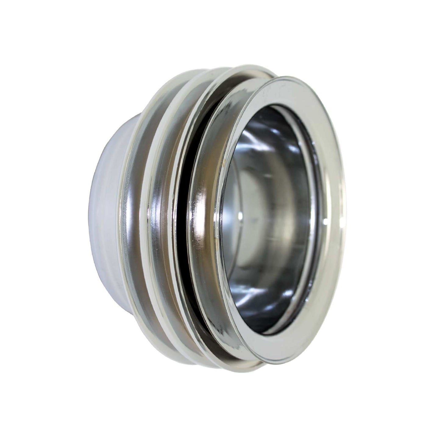 TSP_Ford_Small_Block_3-Groove_V-Belt_Crankshaft_Pulley_Chrome_Steel_SP8972