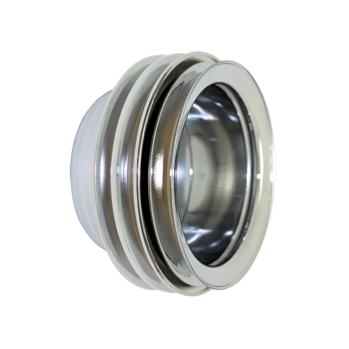 TSP_Ford_Small_Block_3-Groove_V-Belt_Crankshaft_Pulley_Chrome_Steel_SP8972