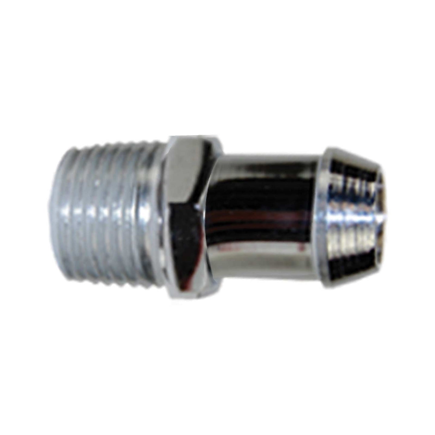 TSP_1_2_NPT_To_5_8_Hose_Barb_Heater_Hose_Fitting_Chrome_Steel_SP9124