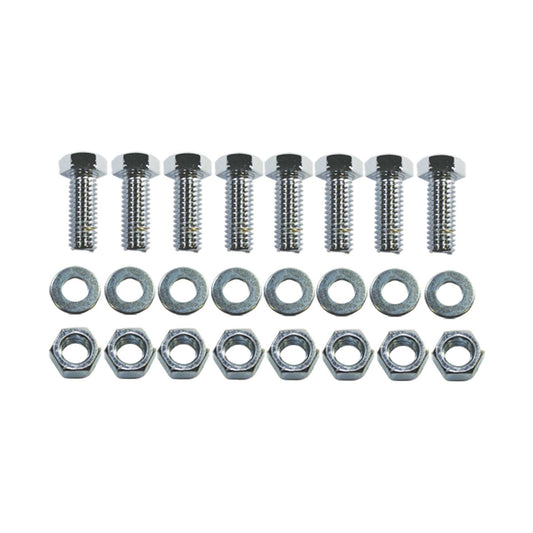 TSP_Header_Collector_Bolt_Kit_Hex_Head_Chrome_Steel_SP9822