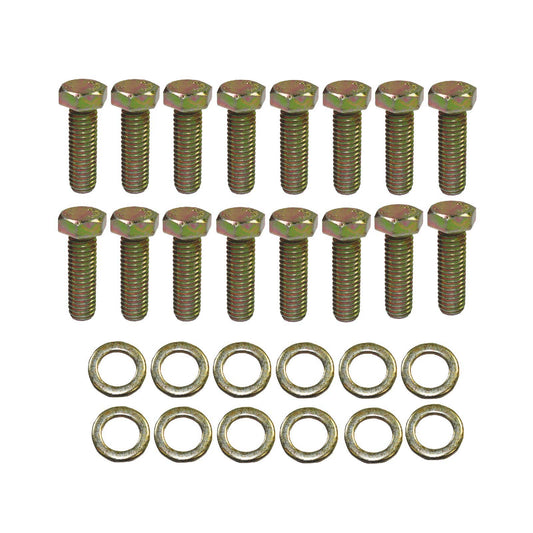 TSP_Chevy_Big_Block_Intake_Manifold_Bolt_Kit_Hex_Head_Gold_Zinc_Steel_SP9836